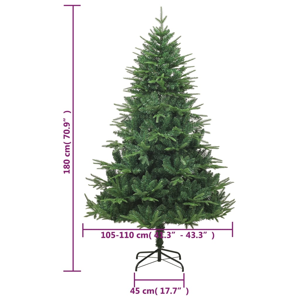 Sapin de Noël artificiel Vert 180 cm PVC et PE - Xios Store SNC