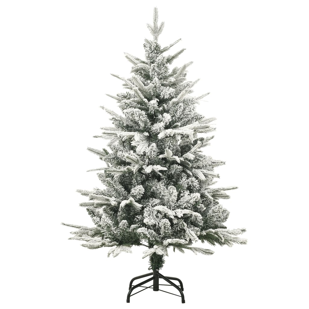 Sapin de Noël artificiel à flocons de neige Vert 120 cm PVC/PE - Xios Store SNC