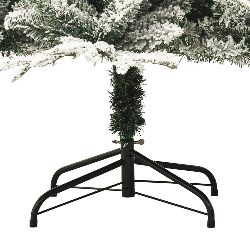 Sapin de Noël artificiel à flocons de neige Vert 150 cm PVC/PE - Xios Store SNC