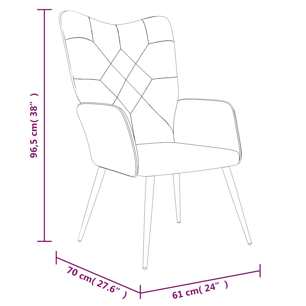 Chaise de relaxation Patchwork Tissu - Xios Store SNC