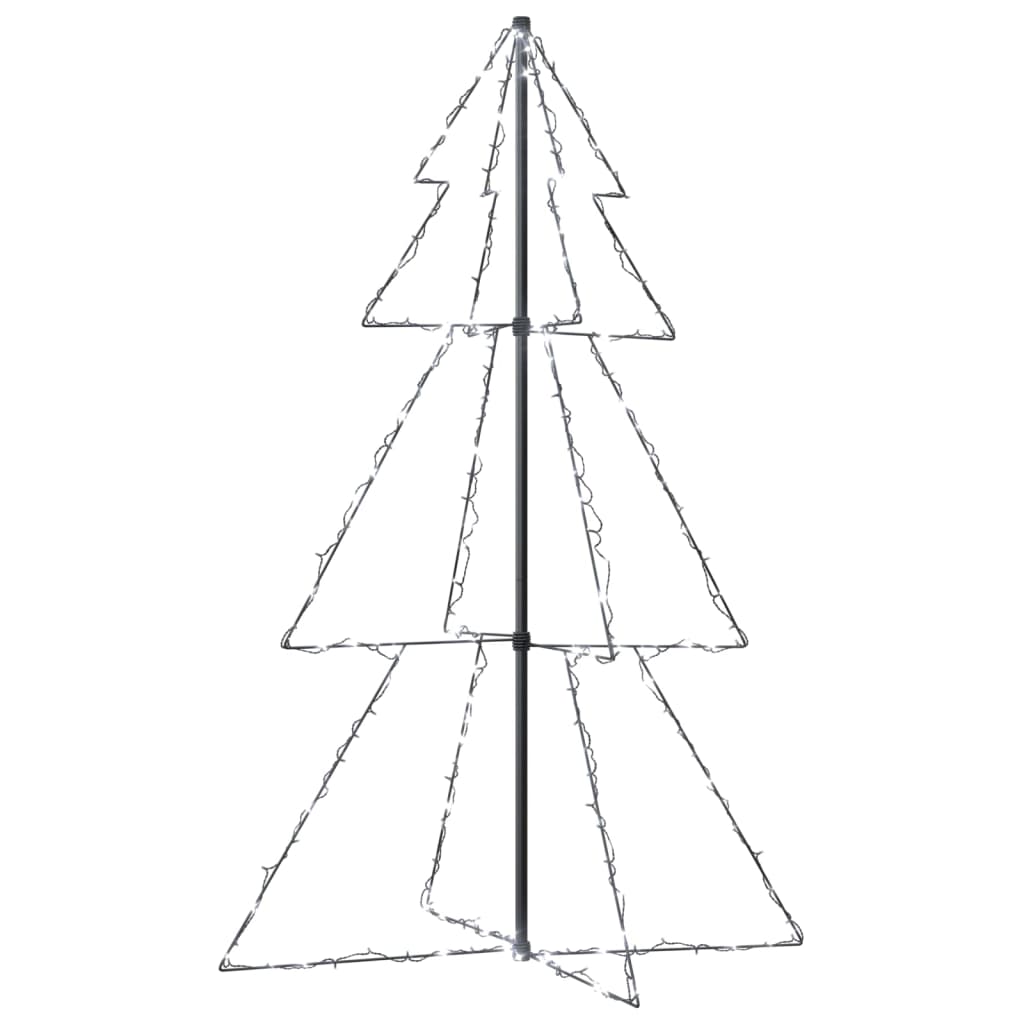 Arbre de Noël cône 200 LED d'intérieur/d'extérieur 98x150 cm - Xios Store SNC