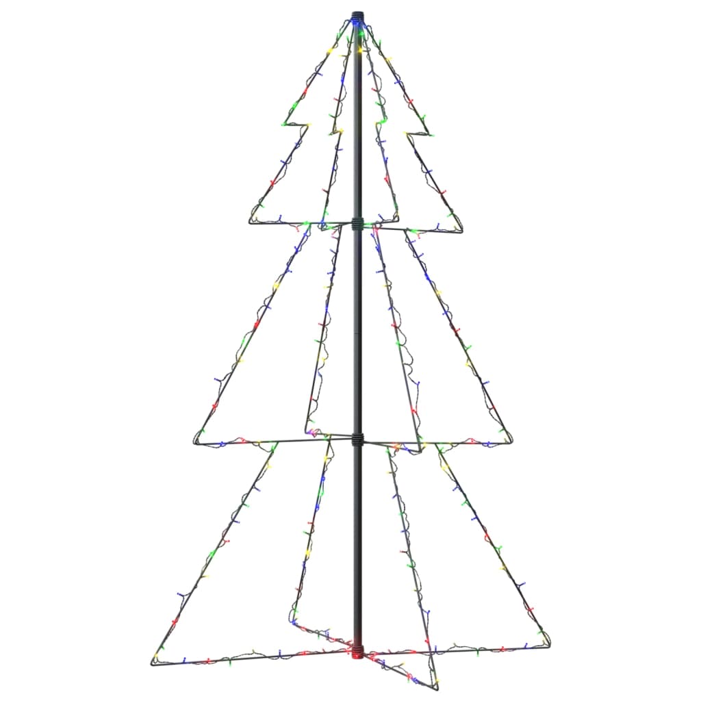 Arbre de Noël cône 200 LED d'intérieur/d'extérieur 98x150 cm - Xios Store SNC