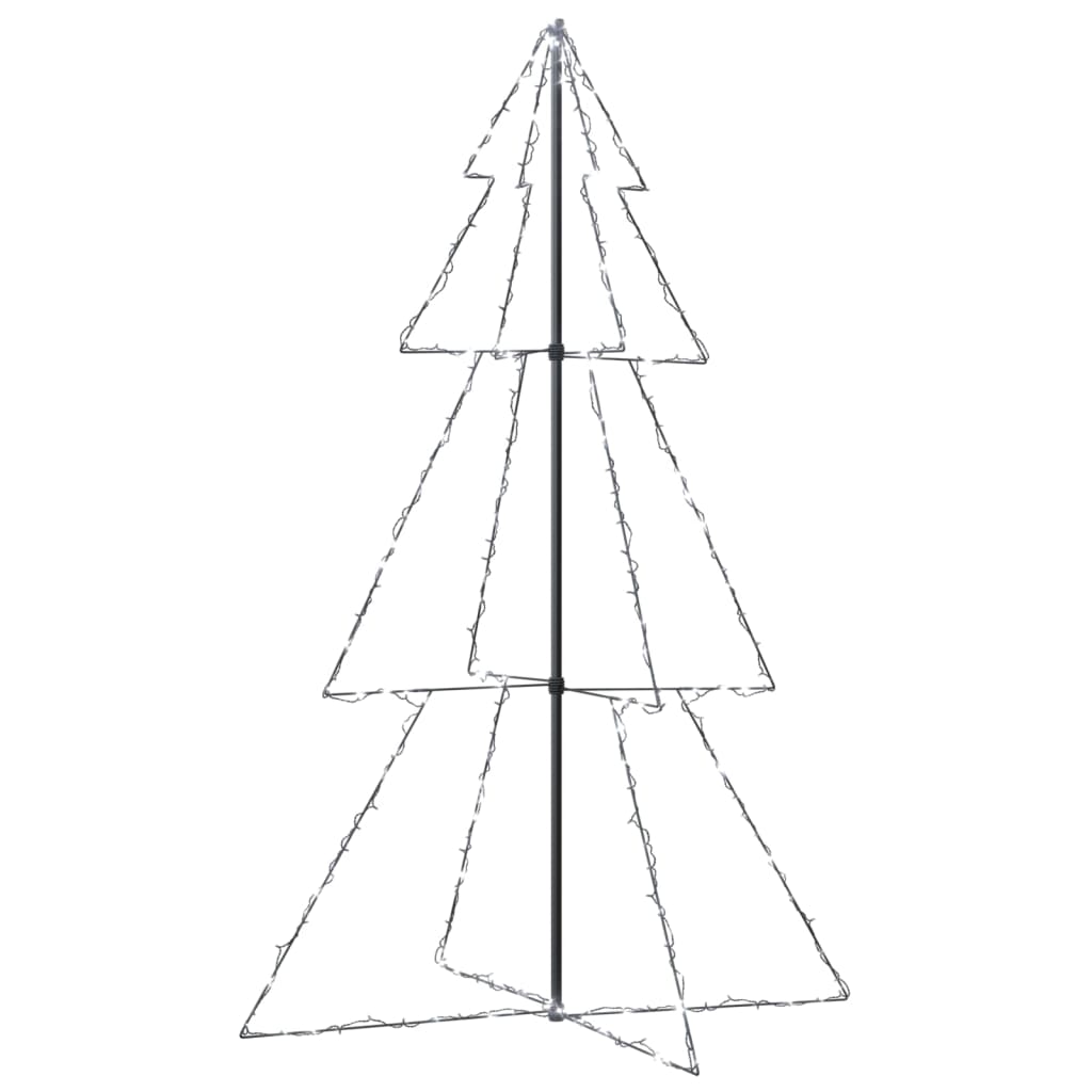 Arbre de Noël cône 240 LED d'intérieur/d'extérieur 118x180 cm - Xios Store SNC