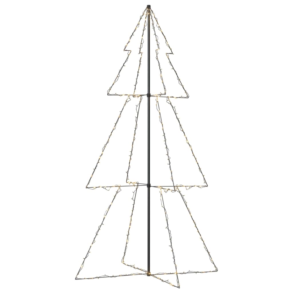 Arbre de Noël cône 300 LED d'intérieur/d'extérieur 120x220 cm - Xios Store SNC