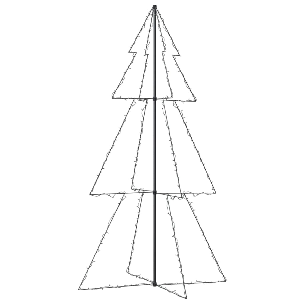 Arbre de Noël cône 300 LED d'intérieur/d'extérieur 120x220 cm - Xios Store SNC