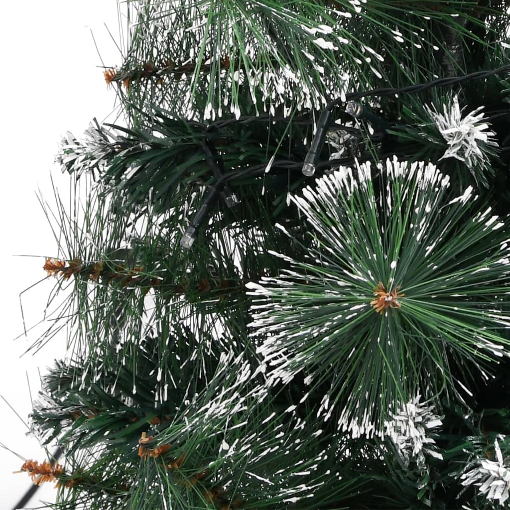 Sapin de Noël artificiel pré-éclairé et supports vert 60 cm PVC - Xios Store SNC