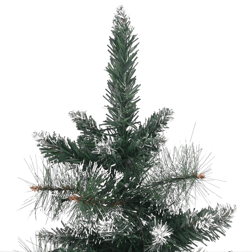 Sapin de Noël artificiel pré-éclairé et supports vert 90 cm PVC - Xios Store SNC