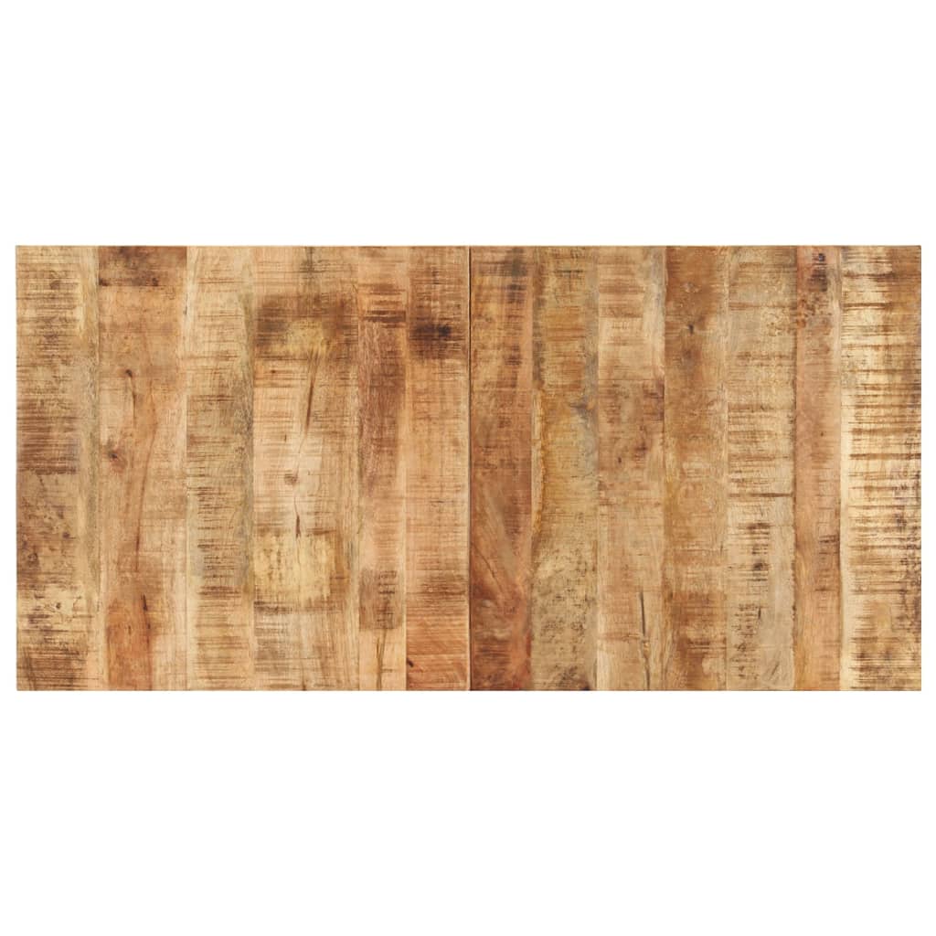 Dessus de table 120x60x(1,5-1,6) cm Bois de manguier brut Plateaux de table vidaXL