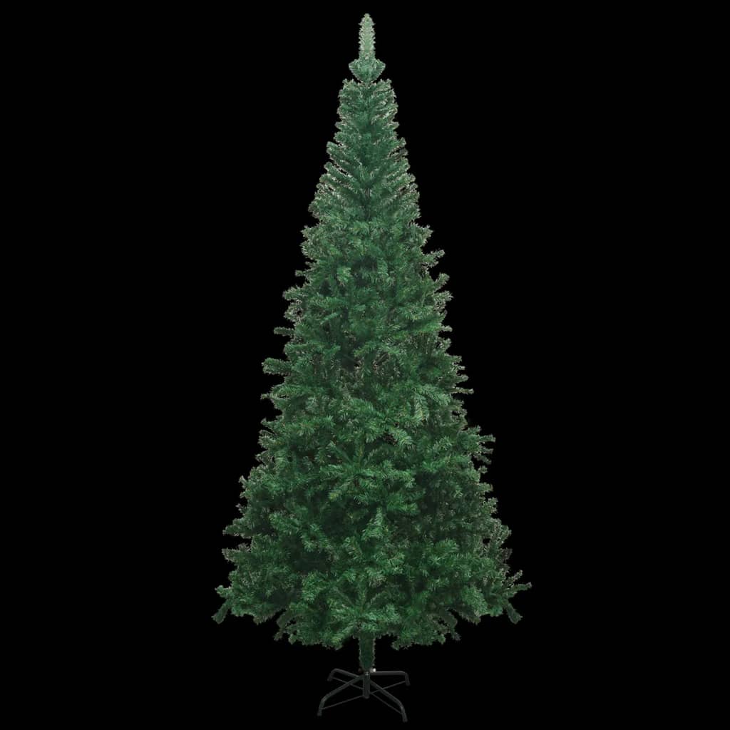 Arbre de Noël artificiel pré-éclairé et boules L 240 cm vert - Xios Store SNC