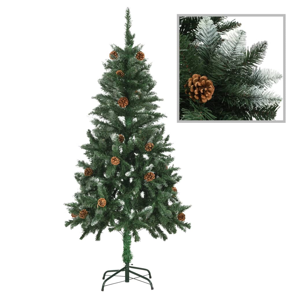 Arbre de Noël artificiel pré-éclairé et boules 150 cm - Xios Store SNC