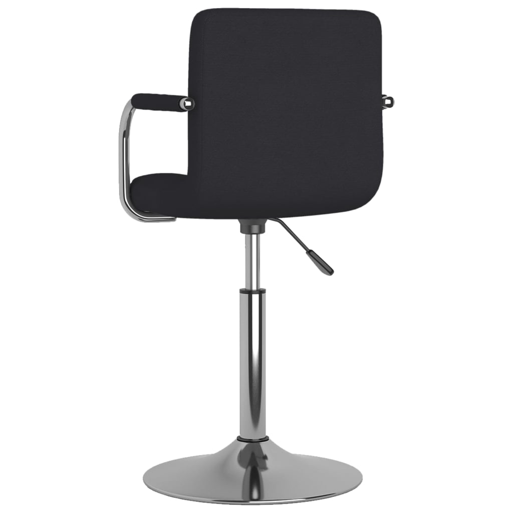 Tabouret de bar Noir Tissu Tabourets de bar vidaXL