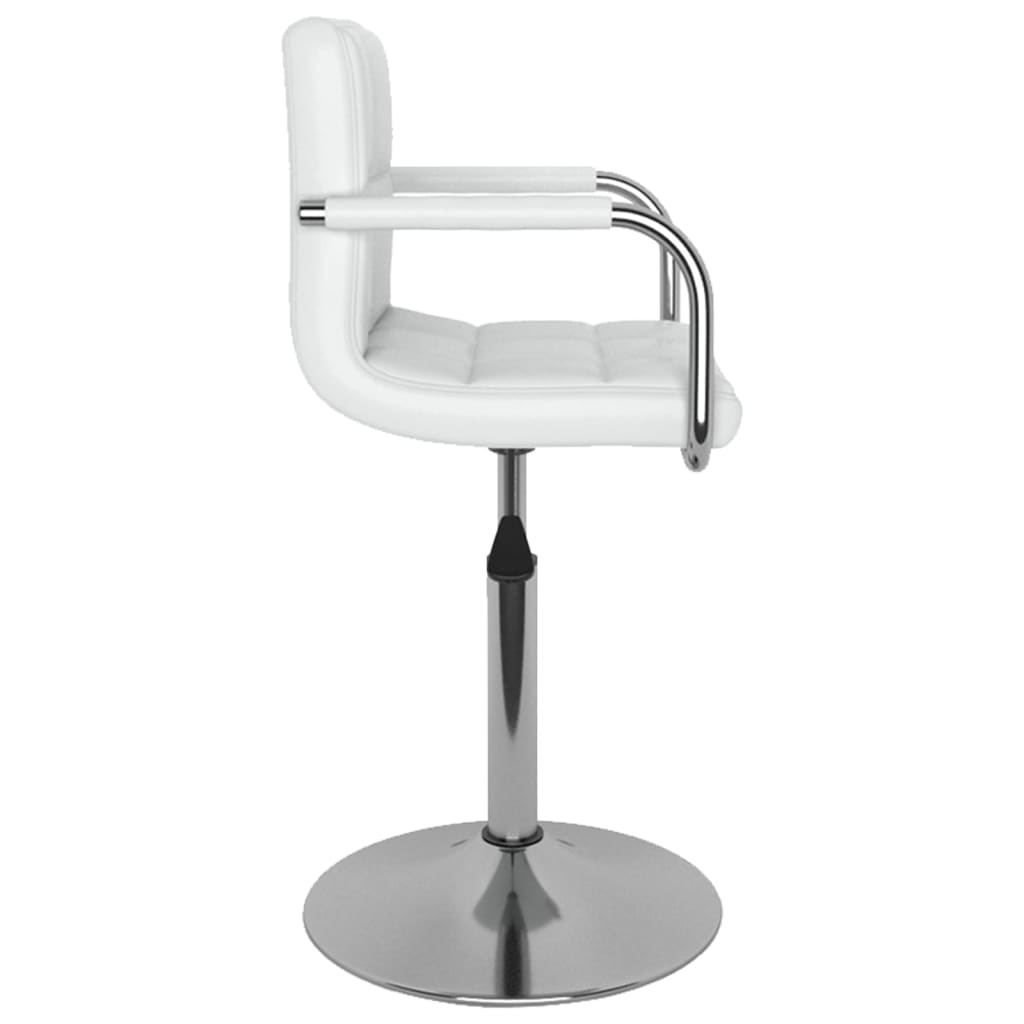 Tabouret de bar Blanc Similicuir Tabourets de bar vidaXL