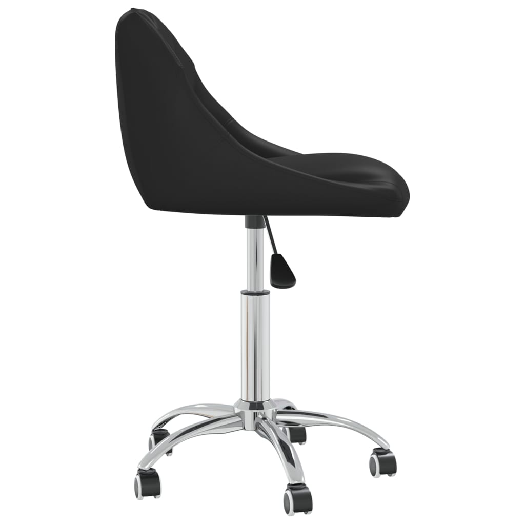 Chaise de bureau pivotante Noir Similicuir - Xios Store SNC