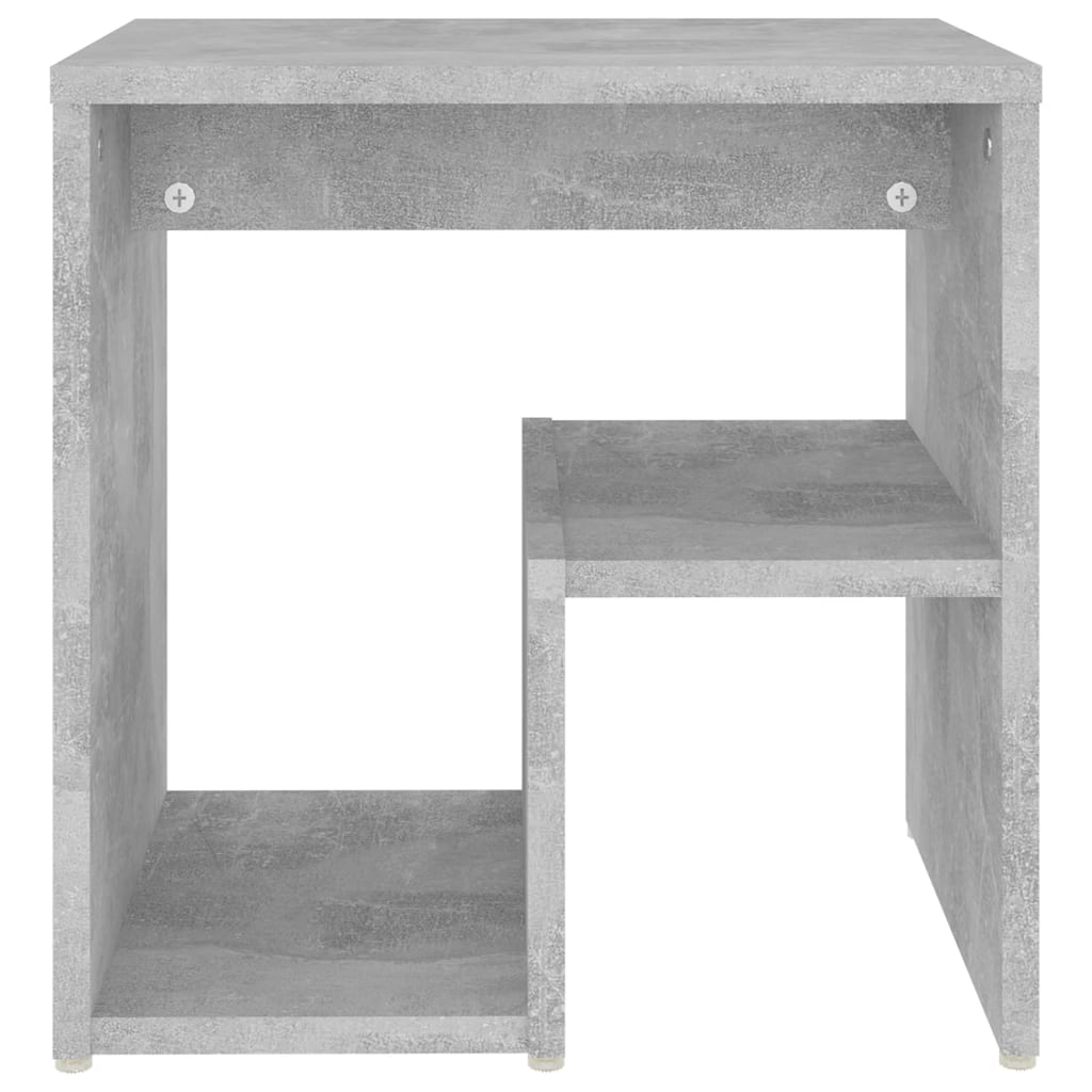 Tables de chevet 2 pcs gris béton 40x30x40 cm bois d'ingénierie Tables de chevet vidaXL   