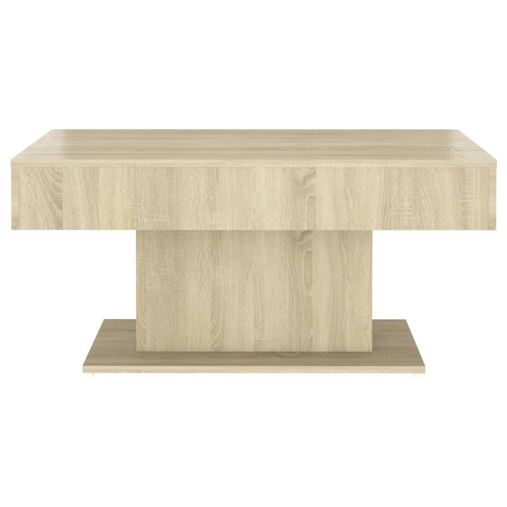 Table basse chêne sonoma 96x50x45 cm bois d'ingénierie Tables basses vidaXL   