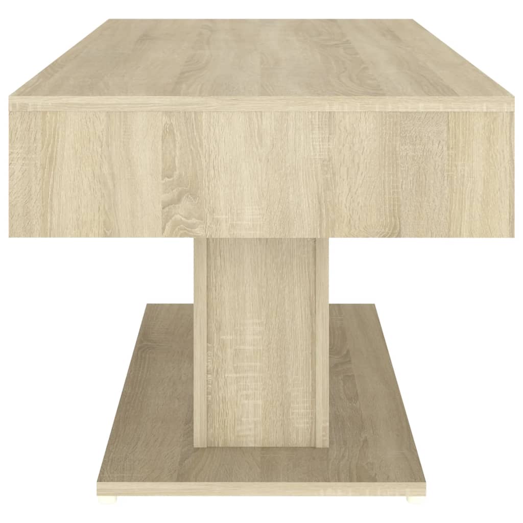 Table basse chêne sonoma 96x50x45 cm bois d'ingénierie Tables basses vidaXL   