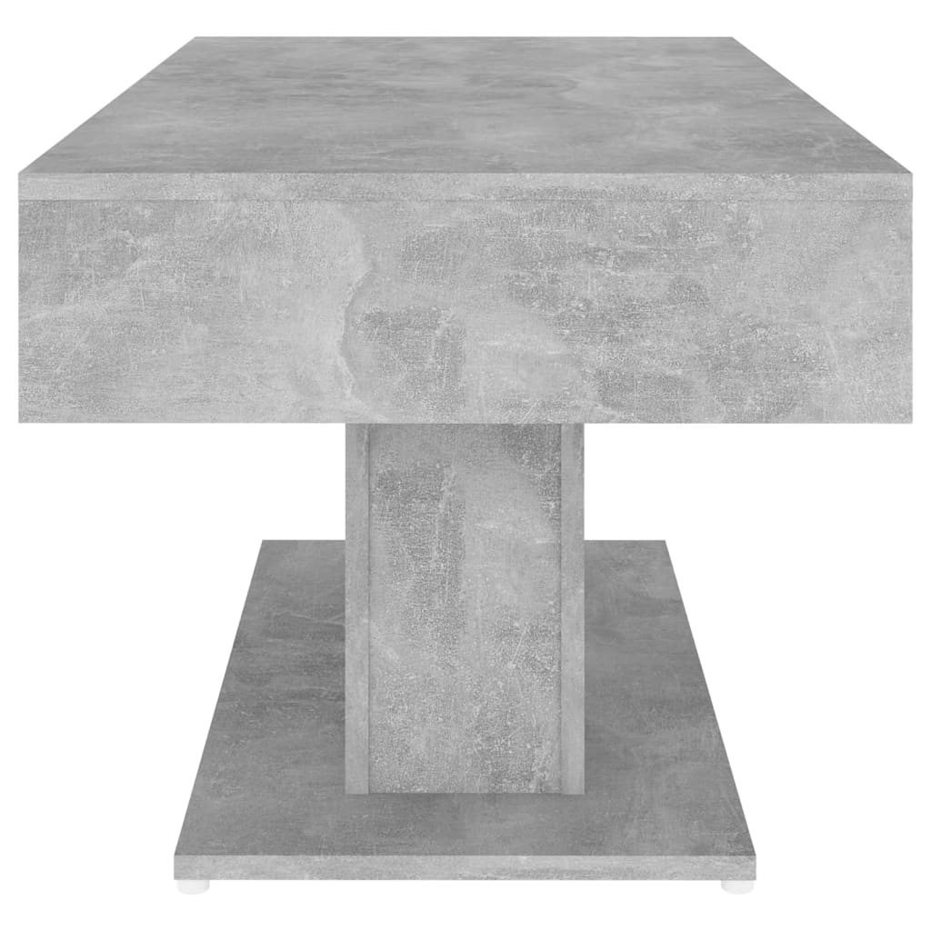 Table basse gris béton 96x50x45 cm bois d'ingénierie Tables basses vidaXL   