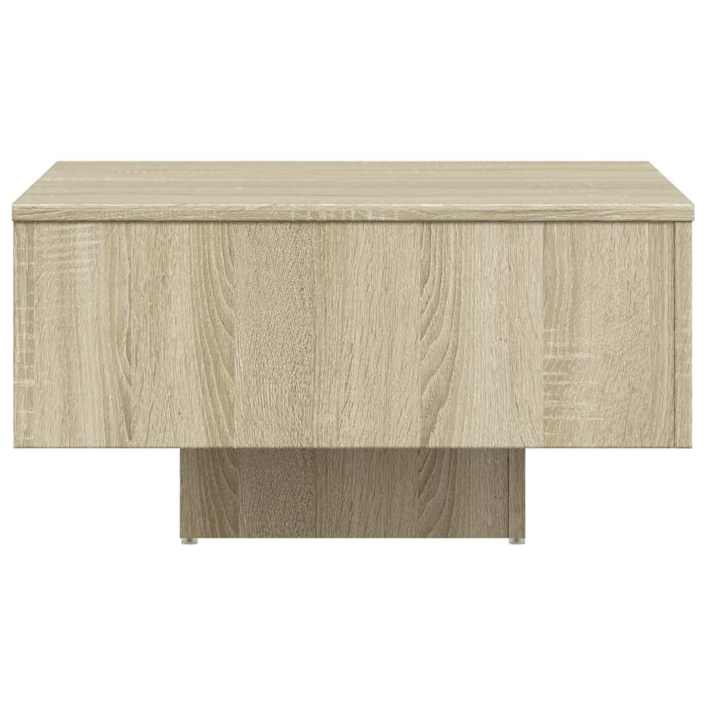 Table basse chêne sonoma 60x60x31,5 cm bois d'ingénierie Tables basses vidaXL   