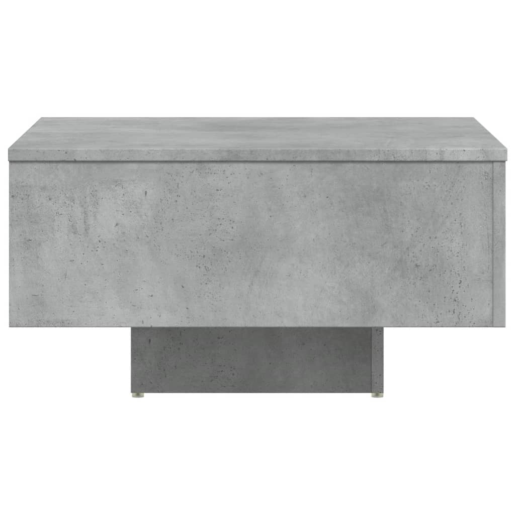 Table basse gris béton 60x60x31,5 cm bois d'ingénierie Tables basses vidaXL   