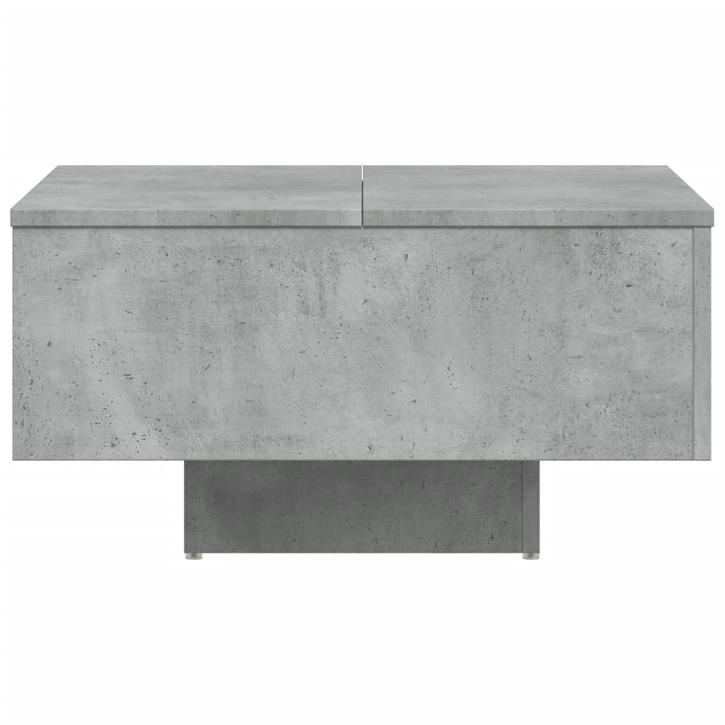 Table basse gris béton 60x60x31,5 cm bois d'ingénierie Tables basses vidaXL   