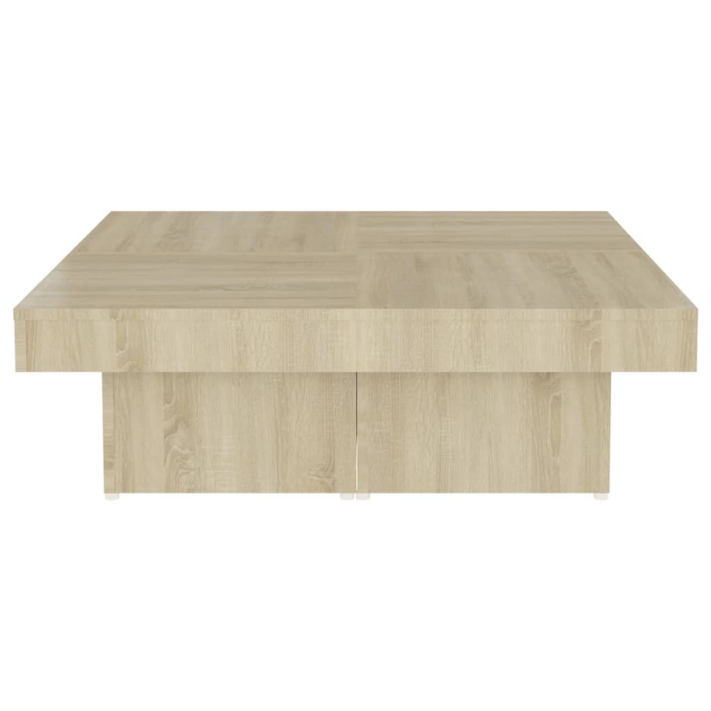 Table basse Chêne sonoma 90x90x28 cm Aggloméré Tables basses vidaXL   