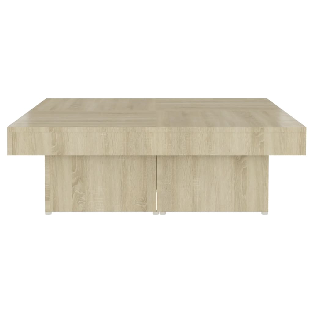 Table basse Chêne sonoma 90x90x28 cm Aggloméré Tables basses vidaXL   