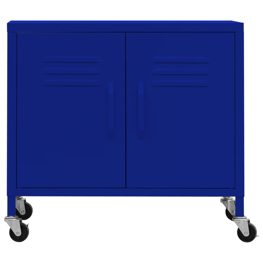 Armoire de rangement Bleu marine 60x35x56 cm Acier - Xios Store SNC