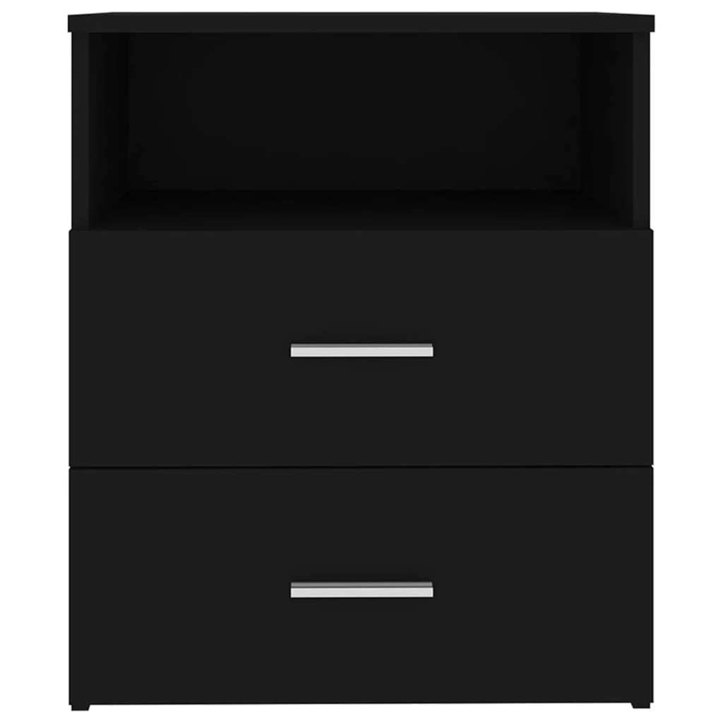 Tables de chevet 2 pcs Noir 50x32x60 cm Tables de chevet vidaXL   