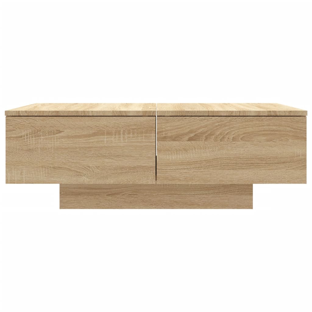 Table basse chêne sonoma 90x60x31 cm bois d'ingénierie Tables basses vidaXL   