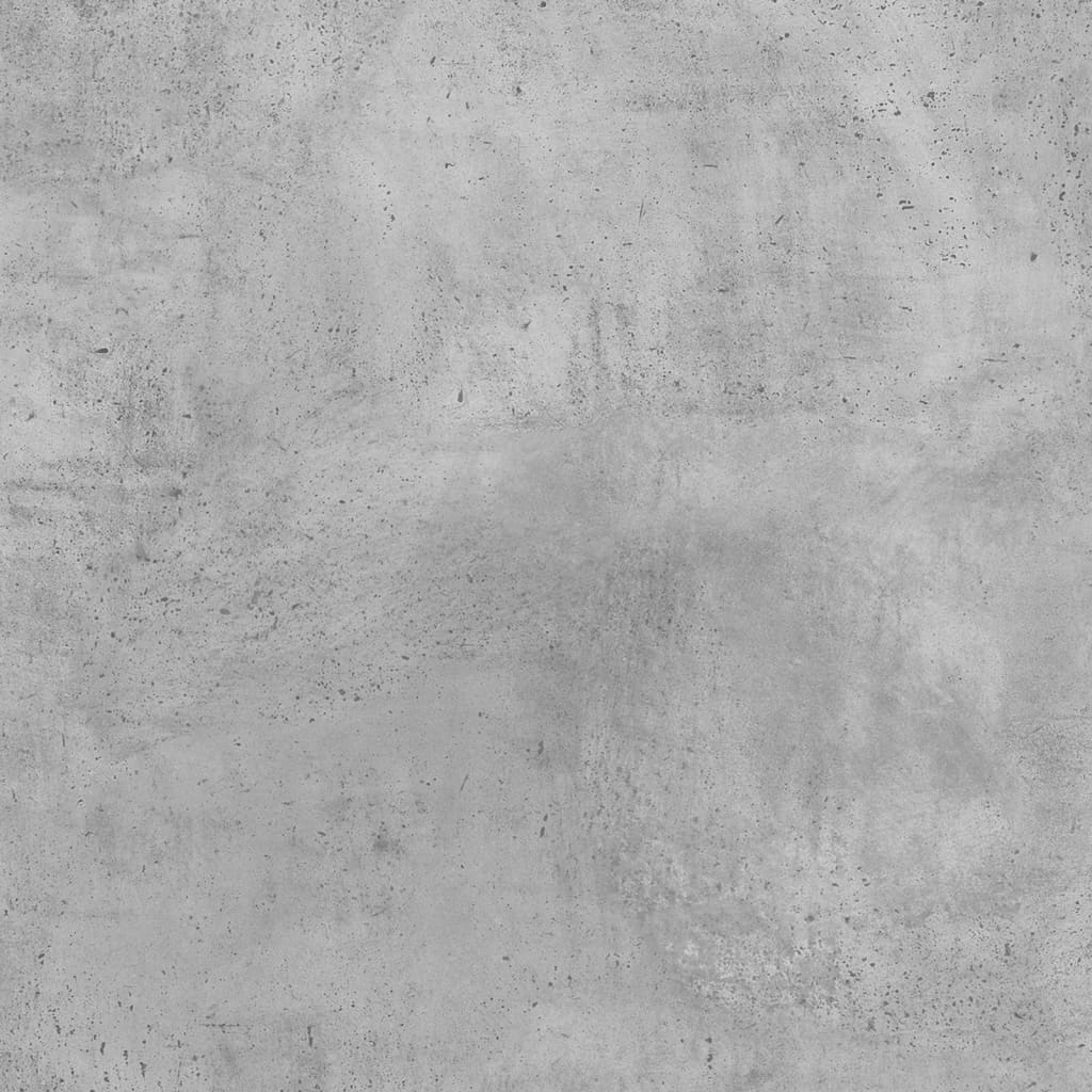 Étagère TV murale Gris béton 125x18x23 cm Aggloméré - Xios Store SNC