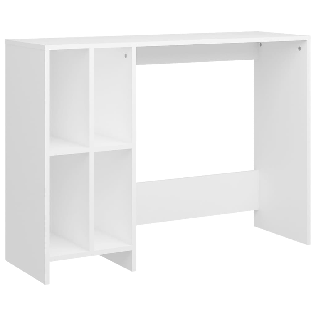 Bureau d'ordinateur portable blanc bois d'ingénierie Bureaux vidaXL   