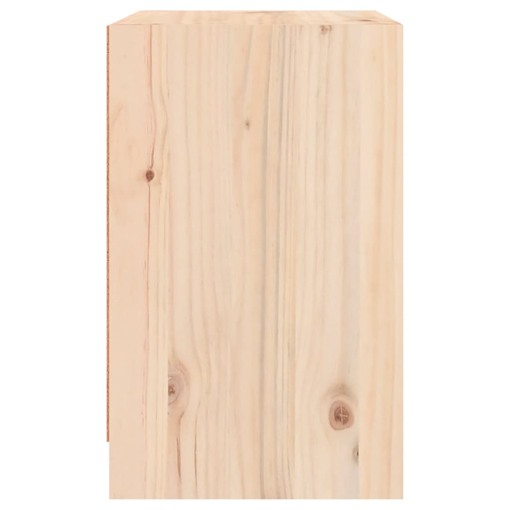 Table de chevet 40x31x50 cm bois de pin massif Tables de chevet vidaXL   