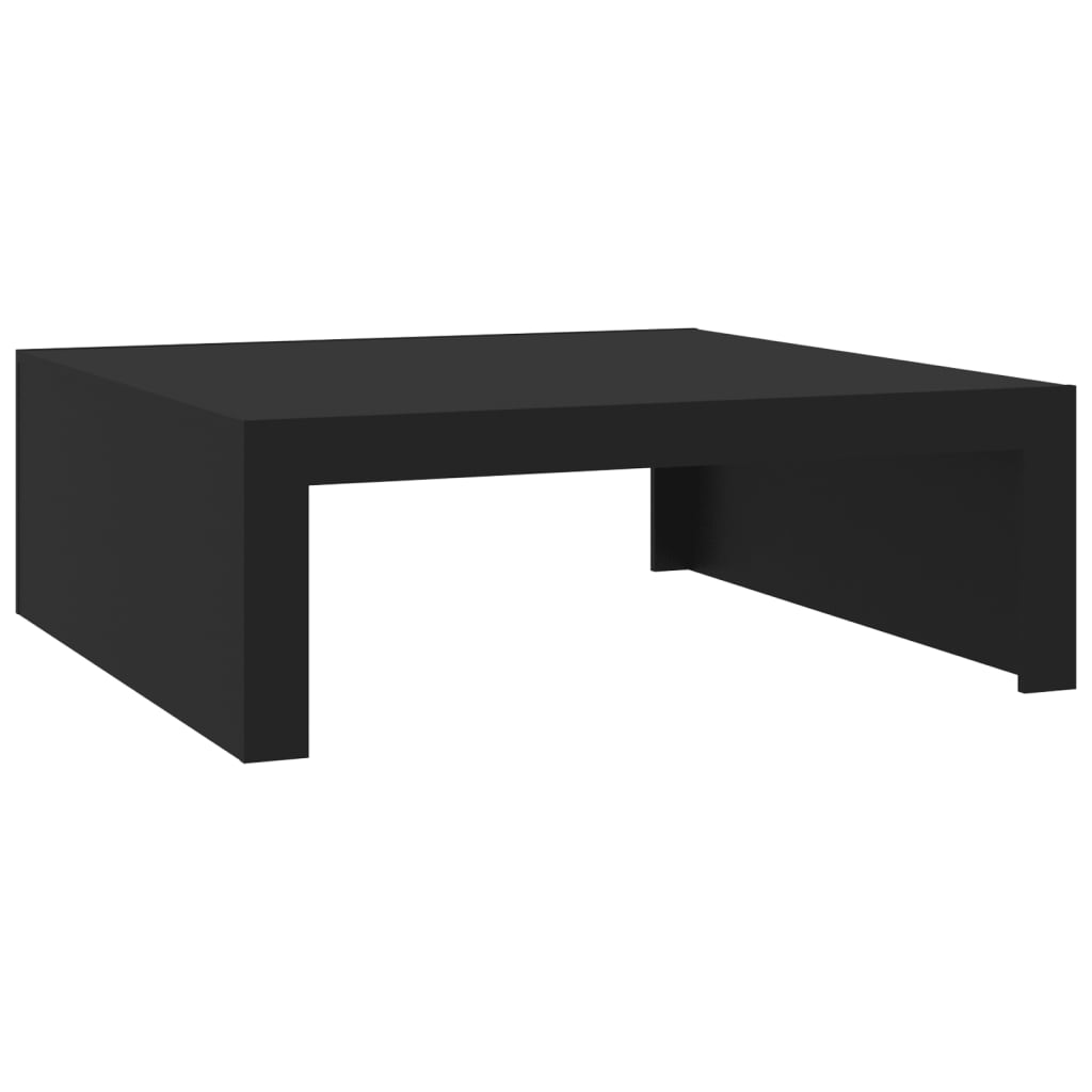 Table basse Noir 100x100x35 cm Aggloméré Tables basses vidaXL   