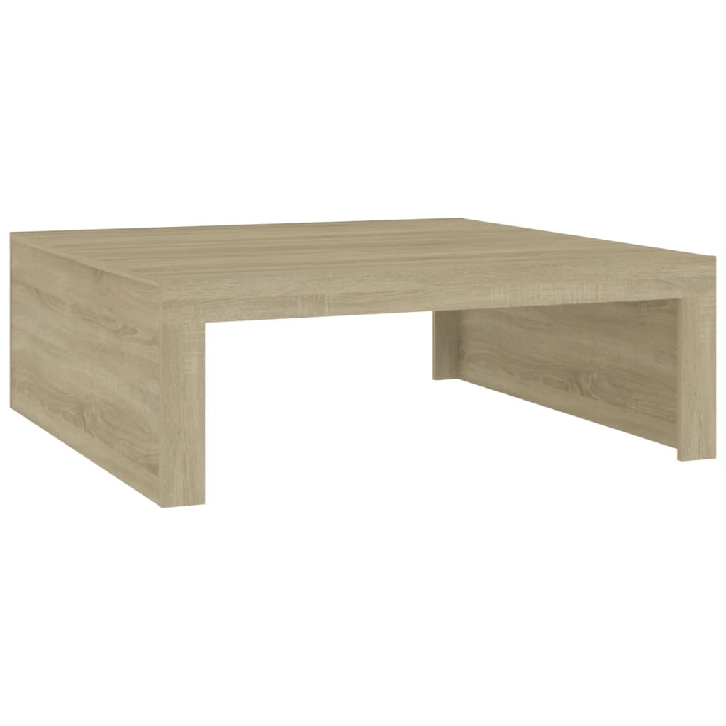 Table basse Chêne sonoma 100x100x35 cm Bois d'ingénierie Tables basses vidaXL   