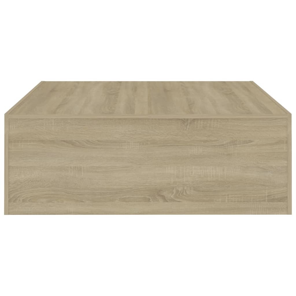 Table basse Chêne sonoma 100x100x35 cm Bois d'ingénierie Tables basses vidaXL   