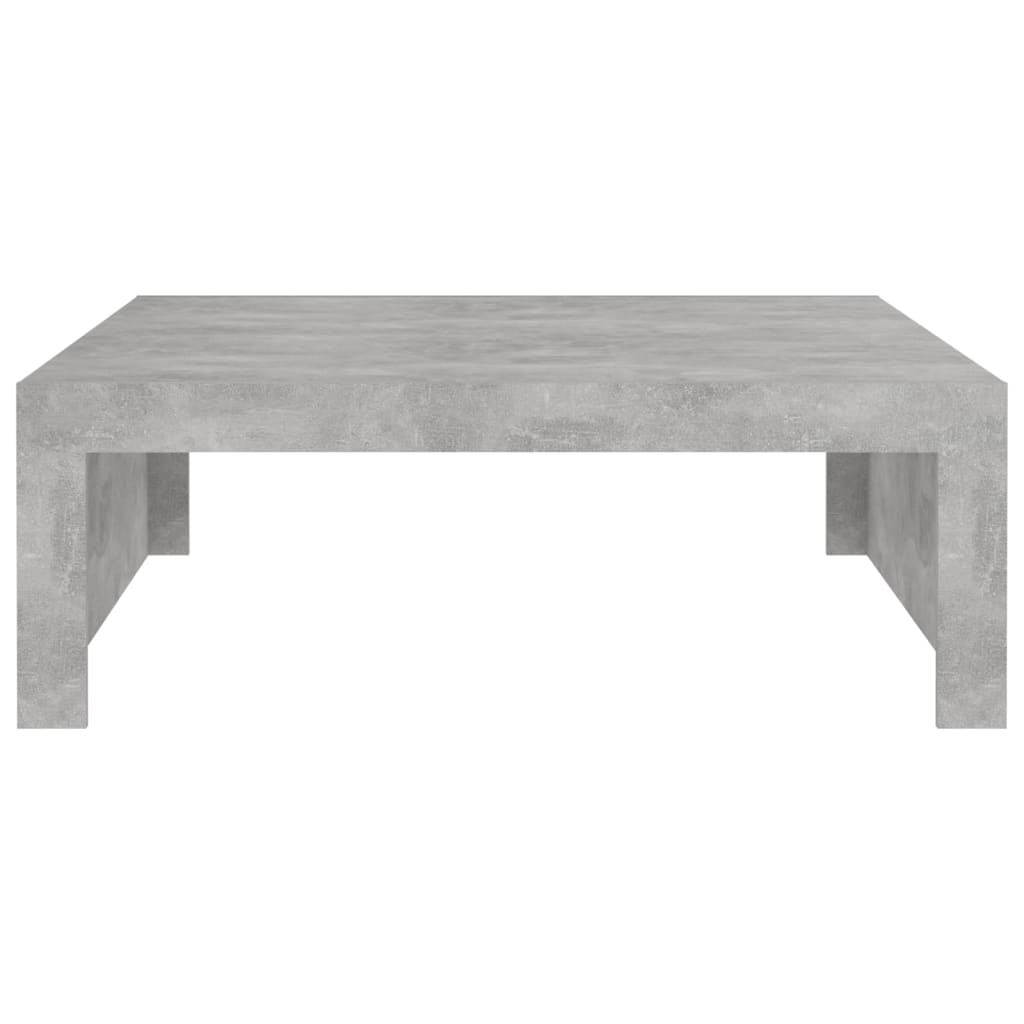 Table basse Gris béton 100x100x35 cm Aggloméré Tables basses vidaXL   