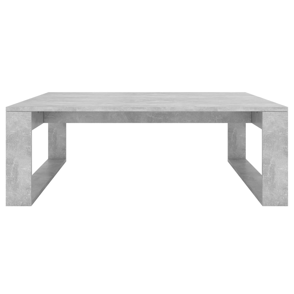 Table basse Gris béton 100x100x35 cm Bois d'ingénierie Tables basses vidaXL   