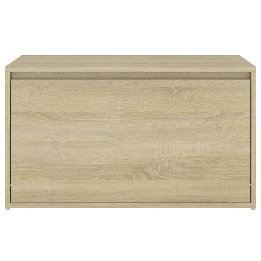 Banc d'entrée 80x40x45 cm Chêne sonoma Bois d'ingénierie Bancs coffres vidaXL   