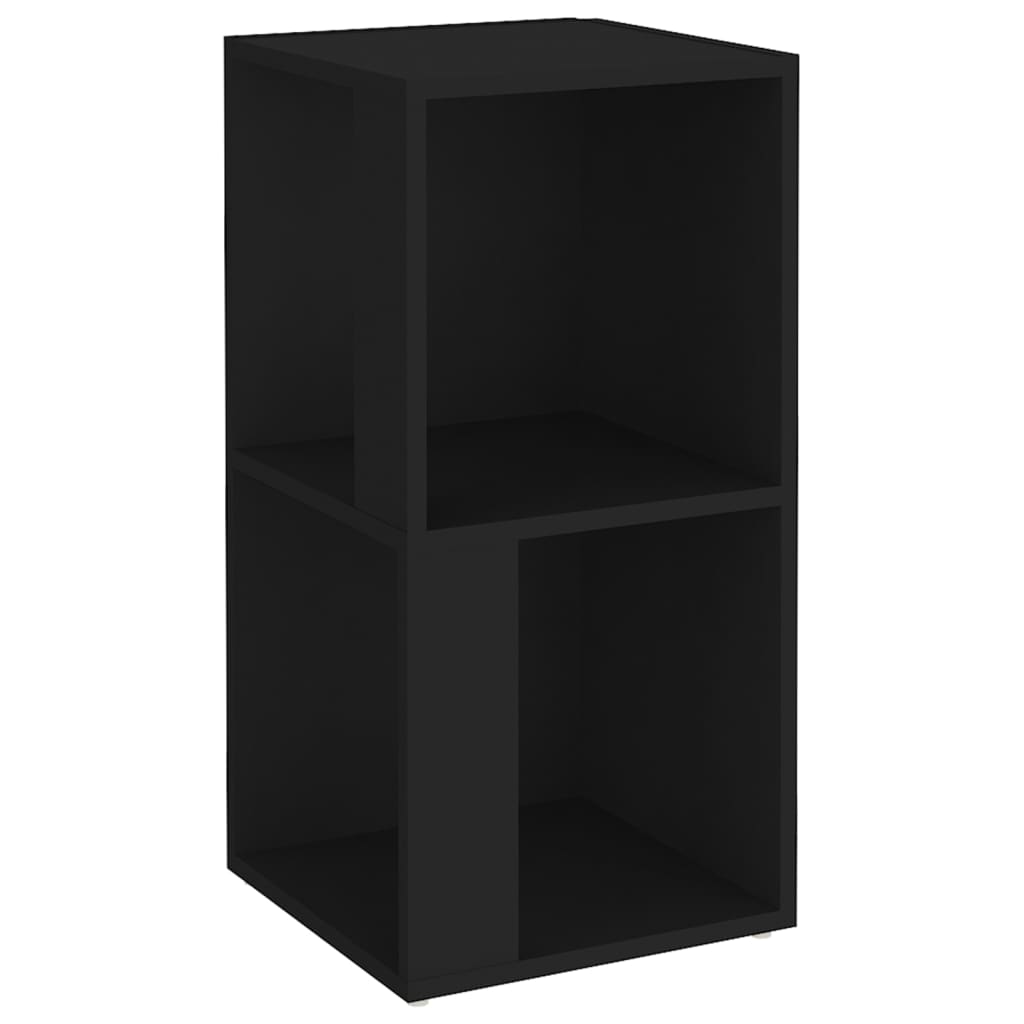 Armoire d'angle Noir 33x33x67 cm Aggloméré Casiers & armoires de rangement vidaXL   