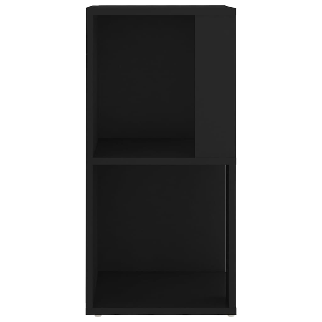 Armoire d'angle Noir 33x33x67 cm Aggloméré Casiers & armoires de rangement vidaXL   