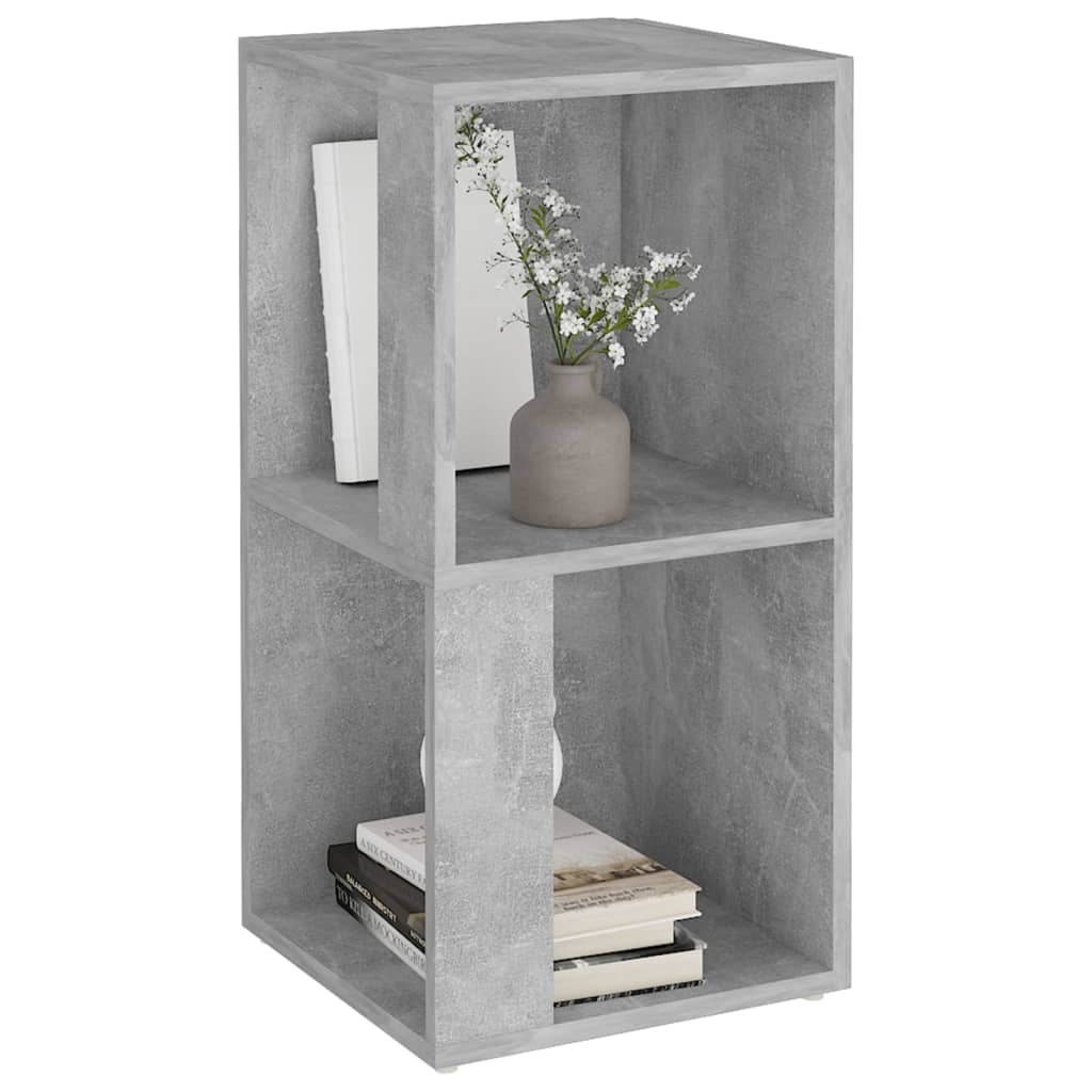 Armoire d'angle Gris béton 33x33x67 cm Bois d'ingénierie Casiers & armoires de rangement vidaXL   