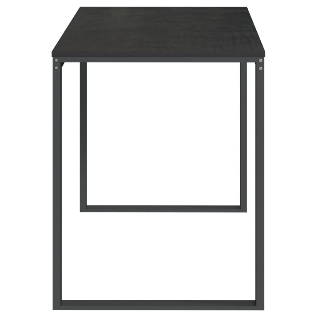 Bureau d'ordinateur Noir 110x60x73 cm Bois d’ingénierie Bureaux vidaXL   