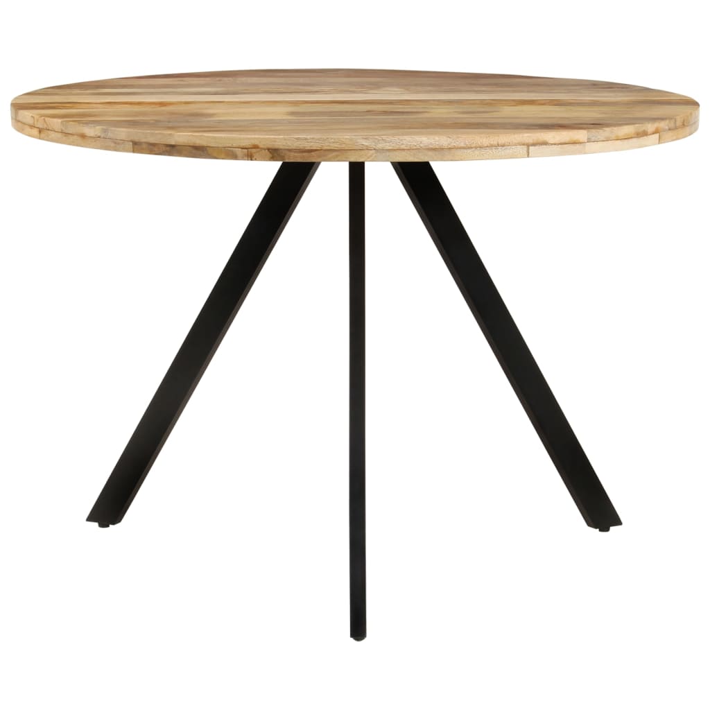 Table à dîner 110x75 cm Bois de manguier massif - Xios Store SNC