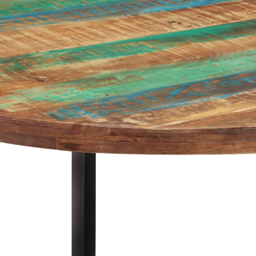 Table à manger 110x75 cm Bois massif de récupération - Xios Store SNC