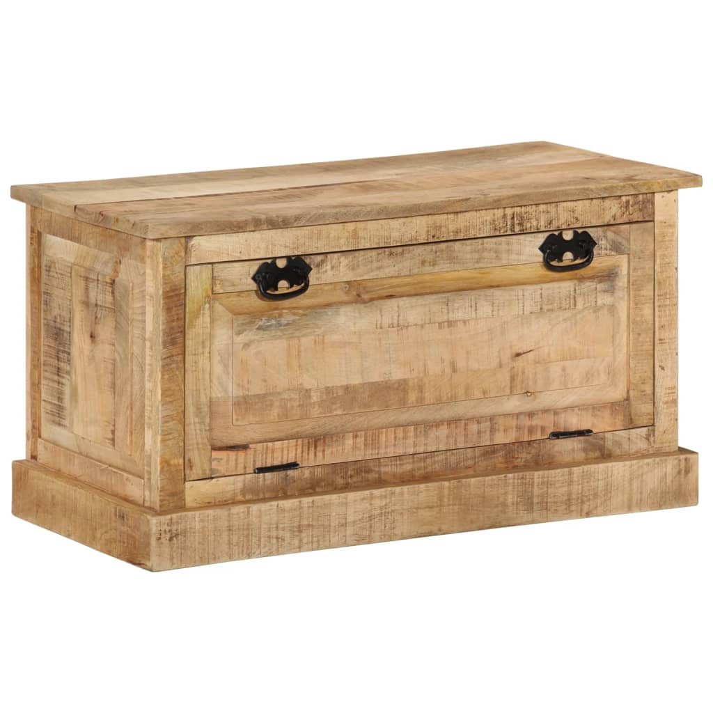 Banc de rangement de chaussures 85x40x45 cm Bois de manguier Bancs coffres vidaXL   