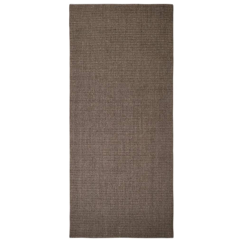 Tapis Sisal naturel 66x150 cm Marron - Xios Store SNC