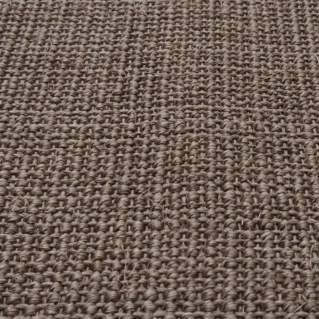 Tapis Sisal naturel 66x150 cm Marron - Xios Store SNC