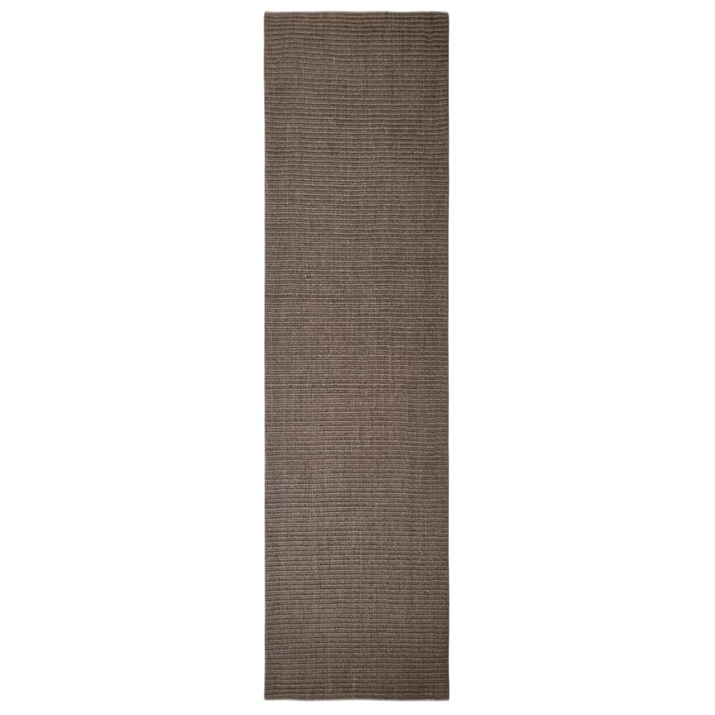 Tapis Sisal naturel 66x250 cm Marron - Xios Store SNC