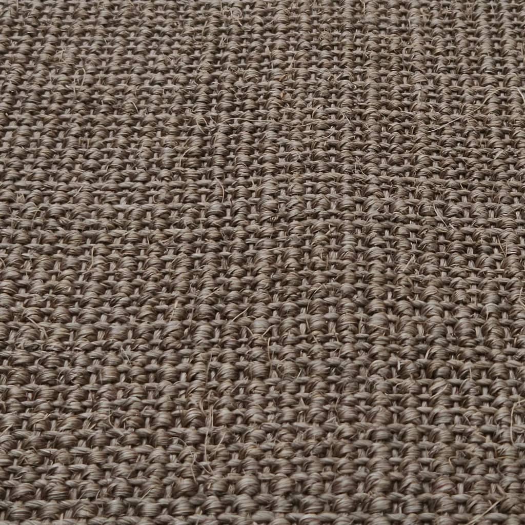 Tapis Sisal naturel 66x350 cm Marron - Xios Store SNC