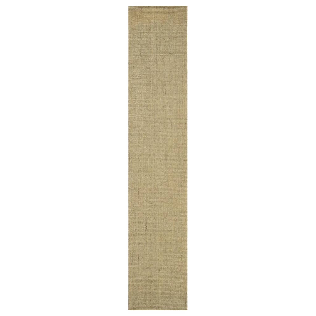 Tapis Sisal naturel 66x350 cm Vert - Xios Store SNC